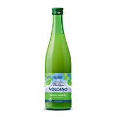 Italian Volcano Polenghi front packaging showing organic lime juice benefit of pure flavor