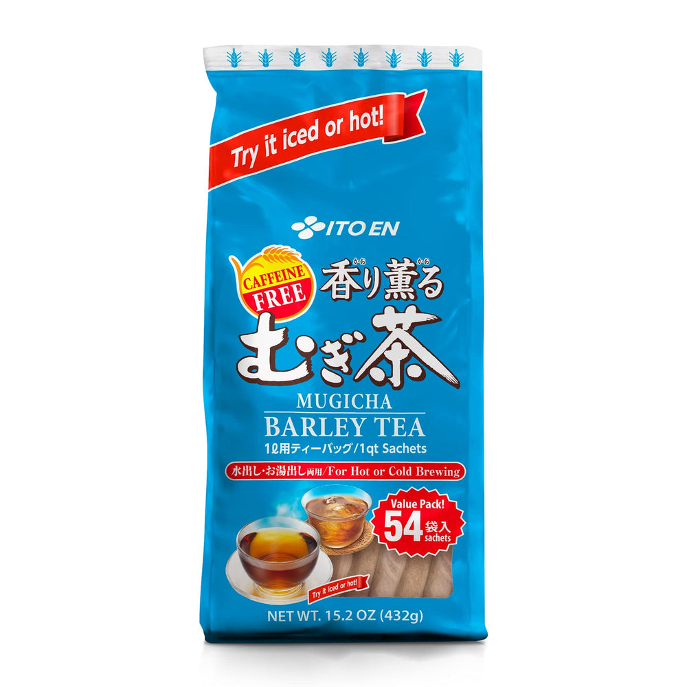 ITO EN front packaging showing 54 tea bags and product benefits