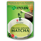 ITO EN Oi Ocha front packaging showing pouch and label for authentic matcha