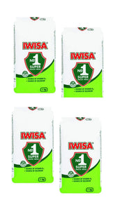 Iwisa front packaging showing pack of four and convenience for families
