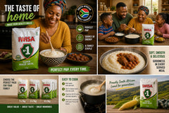 WELKOM USA Iwisa porridge served in a bowl, demonstrating smooth texture and easy cooking