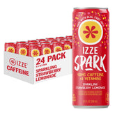 IZZE Spark front packaging showing 24 cans and brand clarity