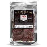 J&K Beef Jerky front packaging showing 7oz bag and bold branding for easy identification