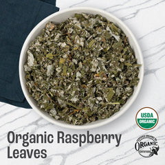 J MAC BOTANICALS open resealable bag exposing loose leaves for easy storage