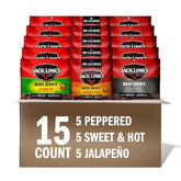 Jack Link's front packaging showing variety pack and bold branding for easy selection