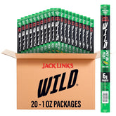Jack Link's front packaging showing bold spicy dill pickle branding and benefits