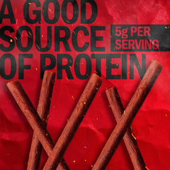 Jack Link's single-serve wrapped stick demonstrating portability and freshness
