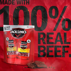 Jack Link's Teriyaki bag close-up highlighting glaze and sweet-savory appeal