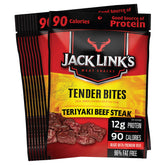Jack Link's front packaging showing teriyaki bites and portion convenience