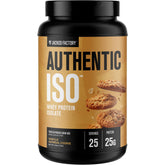 Jacked Factory product front packaging showing clean whey isolate benefits