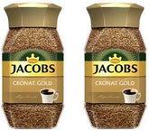 Jacobs Cronat Gold front glass jar showing label and freshness benefit