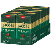 Jacobs Kronung front packaging showing brand and quantity, clear product identity
