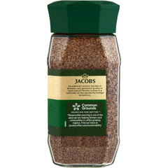 Jacobs close-up of coffee granules highlighting texture and instant solubility benefit