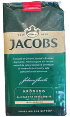 Jacob's Coffee brewed cup in a mug illustrating smooth balanced flavor
