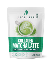 Jade Leaf front packaging pouch showing product name and net weight, clear benefit of convenience