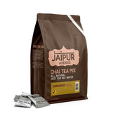 Jaipur Avenue front packaging showing 50 chai packets and clear benefit of convenience