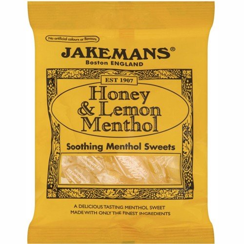 Jakemans front packaging showing bag and flavor, offering convenient on-the-go comfort