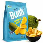 Jans front packaging showing 7 oz bag and clear product window for instant recognition and convenience