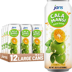 Jans calamansi being poured into a glass, highlighting bright color and refreshment
