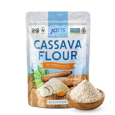 Jans front packaging showing 2 lb bag and clear ingredient benefits
