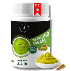 jatisse front packaging showing pistachio cream and brand freshness