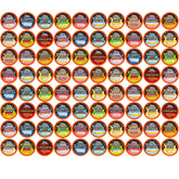 Java Factory front packaging showing 80-count variety pack and assortment benefit