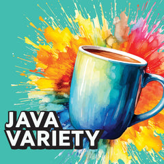 Java Factory pod inside K-Cup compatible brewer ready to brew for convenience