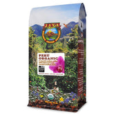 Java Planet front packaging showing 16 oz bag and organic seal for clarity