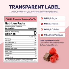 Javvy bottle closeup label highlighting ingredient transparency