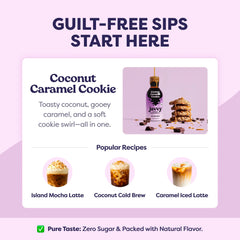Javvy concentrate pouring into glass for quick iced coffee preparation