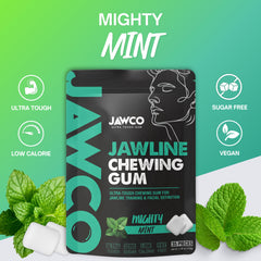 JAWCO open tin with 35 chews visible for easy session counting