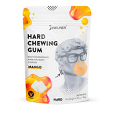 Jawliner front packaging showing mango flavor and 40 pieces for more defined jawline