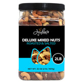 Jaybee's front packaging showing jar and label, highlights convenience