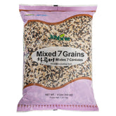 Jayone front packaging of mixed 7 grains showing weight and branding benefit convenience