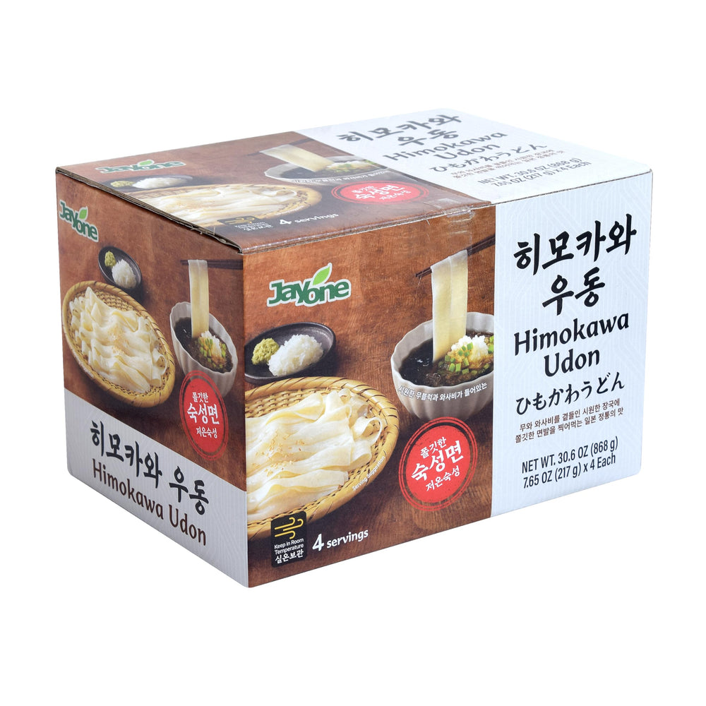 Jayone front packaging showing premium udon kit and benefits