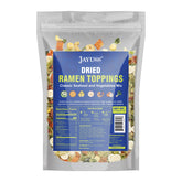 jayuss front packaging jar showing brand and 8 oz size, convenient pantry topping