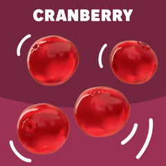 Jell-O cranberry gelatin served in a bowl, offering a low-fat dessert option