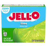 Jell-O front pack shot showing lime box and branding for easy identification