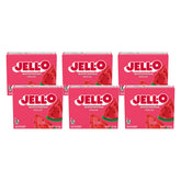 Jell-O showing front packaging and colorful watermelon design for easy ID