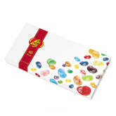 Jelly Belly Beananza front packaging showing 40-flavor assortment and gift-ready box for easy sharing