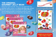 Jelly Belly close-up of buttered popcorn bean texture highlighting bold flavor