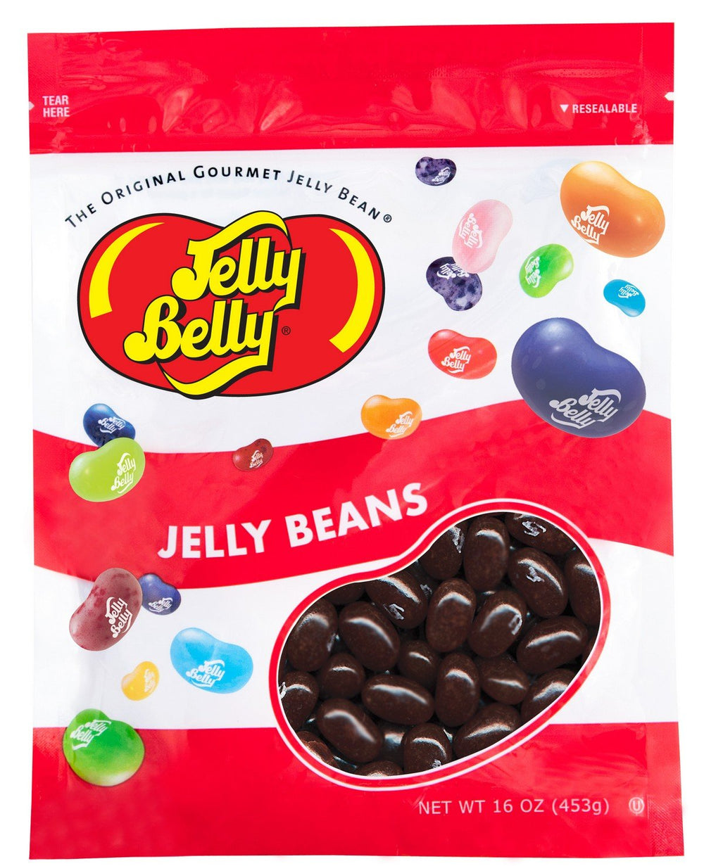 Jelly Belly front packaging showing one-pound bag and freshness
