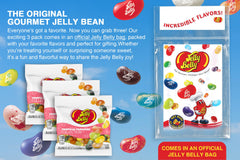 Jelly Belly close-up of jelly bean texture highlighting chewy, glossy finish for taste appeal