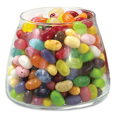 Jelly Belly trial packs arranged as party favors demonstrating festive use