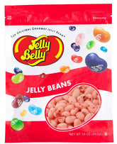 Jelly Belly front packaging showing one-pound resealable bag and flavor name for freshness