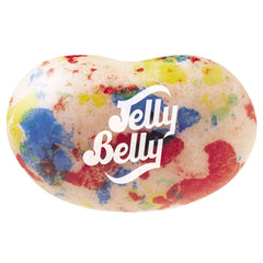 Jelly Belly close-up of speckled Tutti-Fruitti beans highlighting vibrant texture and visual appeal