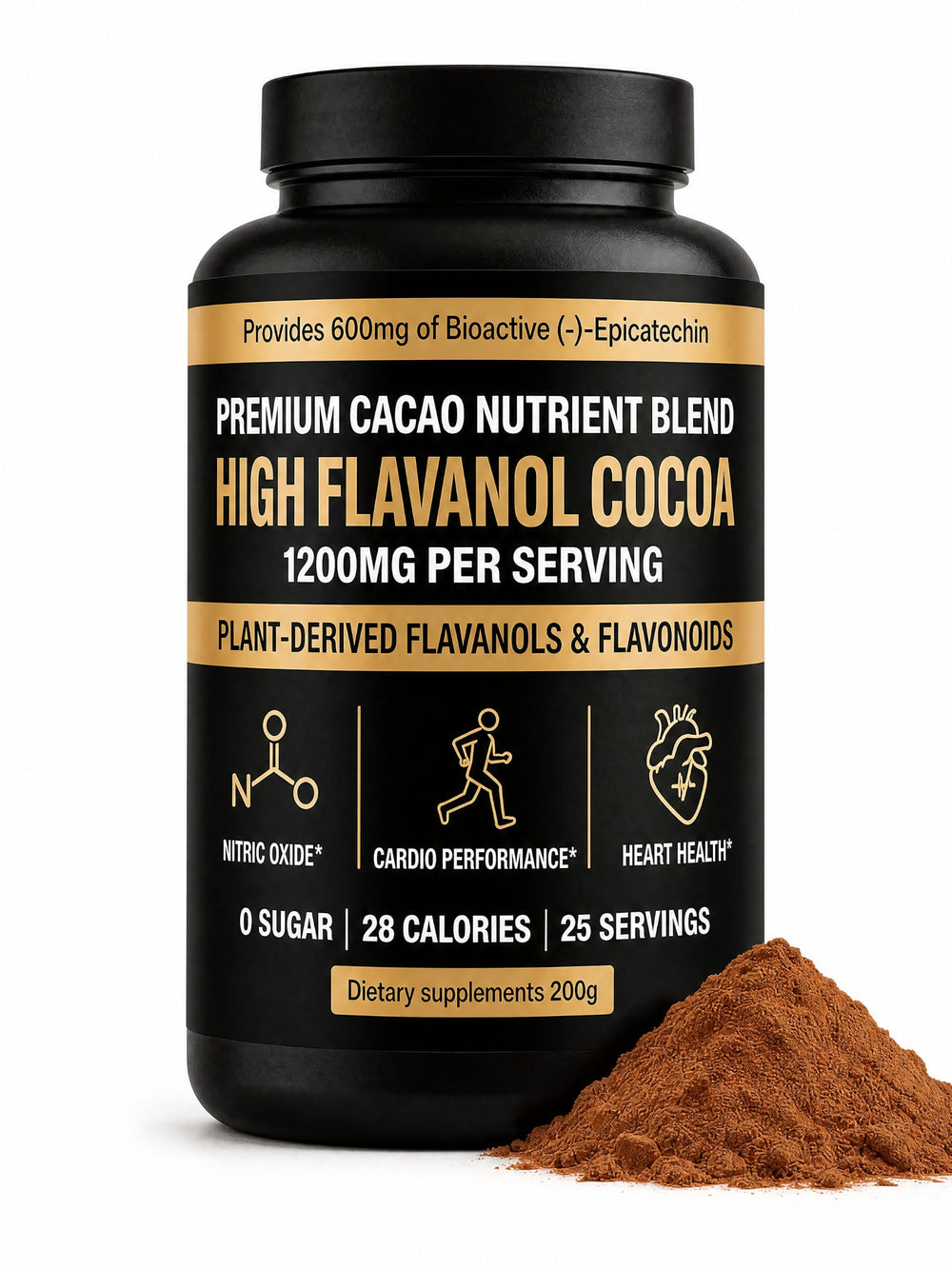 JERYMVA front packaging showing high flavanol cocoa benefits