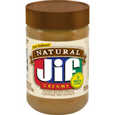 Jif front packaging 28oz jar showing brand and smooth spread benefit