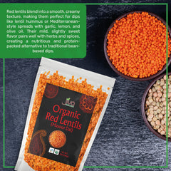 Jiva Organics cooked masoor dal in bowl illustrating creamy texture