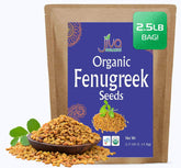 Jiva Organics front packaging shows 2.5 lb resealable bag and USDA Organic label